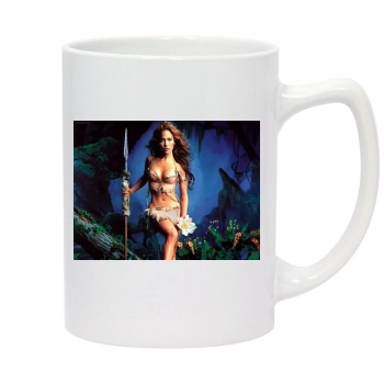 Jennifer Lopez 14oz White Statesman Mug