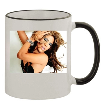 Jennifer Lopez 11oz Colored Rim & Handle Mug