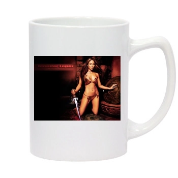 Jennifer Lopez 14oz White Statesman Mug