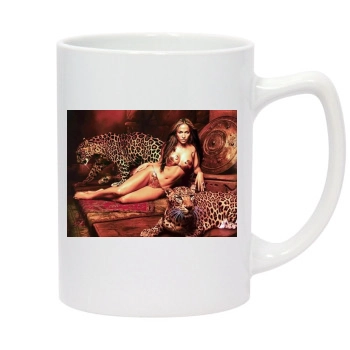 Jennifer Lopez 14oz White Statesman Mug