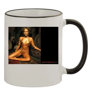 Jennifer Lopez 11oz Colored Rim & Handle Mug