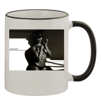 Jennifer Lopez 11oz Colored Rim & Handle Mug