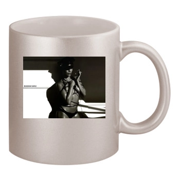 Jennifer Lopez 11oz Metallic Silver Mug