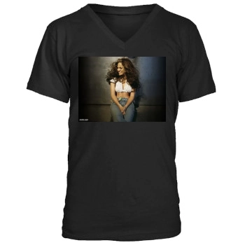 Jennifer Lopez Men's V-Neck T-Shirt