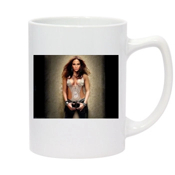 Jennifer Lopez 14oz White Statesman Mug