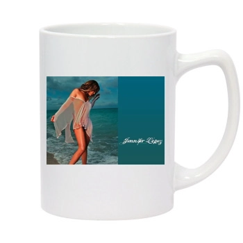 Jennifer Lopez 14oz White Statesman Mug