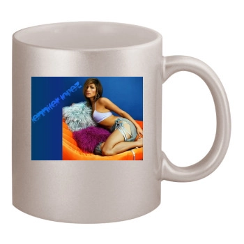 Jennifer Lopez 11oz Metallic Silver Mug