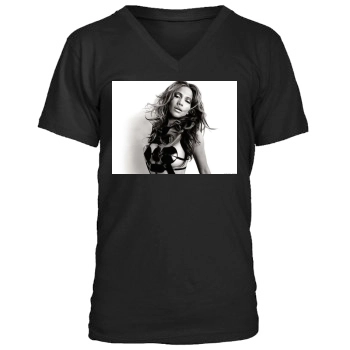 Jennifer Lopez Men's V-Neck T-Shirt