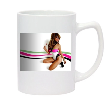 Jennifer Lopez 14oz White Statesman Mug