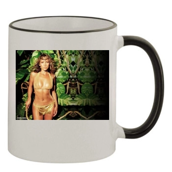 Jennifer Lopez 11oz Colored Rim & Handle Mug