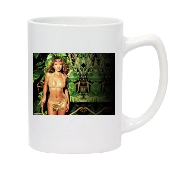 Jennifer Lopez 14oz White Statesman Mug