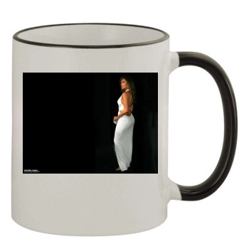 Jennifer Lopez 11oz Colored Rim & Handle Mug