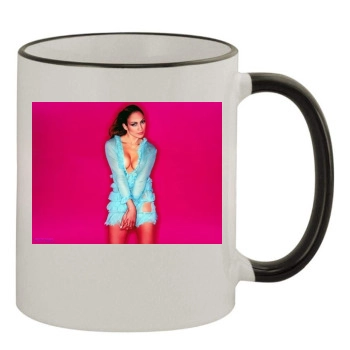 Jennifer Lopez 11oz Colored Rim & Handle Mug