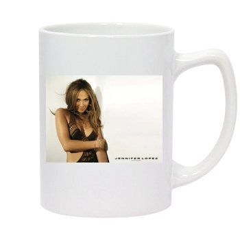 Jennifer Lopez 14oz White Statesman Mug