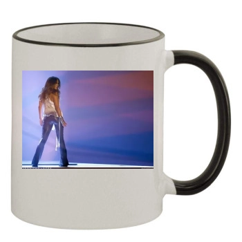 Jennifer Lopez 11oz Colored Rim & Handle Mug