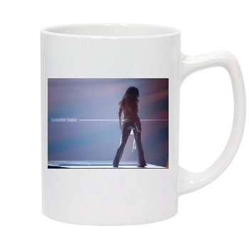 Jennifer Lopez 14oz White Statesman Mug