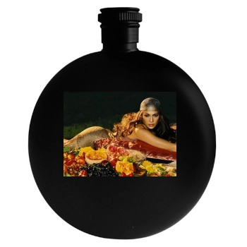 Jennifer Lopez Round Flask