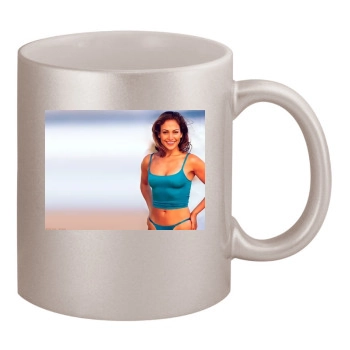 Jennifer Lopez 11oz Metallic Silver Mug