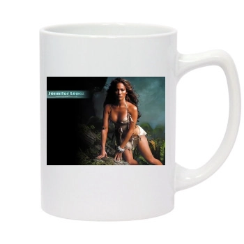 Jennifer Lopez 14oz White Statesman Mug