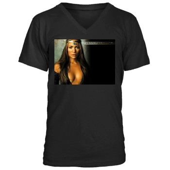 Jennifer Lopez Men's V-Neck T-Shirt