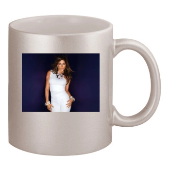 Jennifer Lopez 11oz Metallic Silver Mug