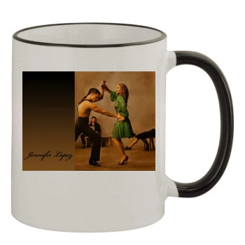 Jennifer Lopez 11oz Colored Rim & Handle Mug