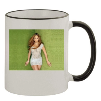 Jennifer Lopez 11oz Colored Rim & Handle Mug