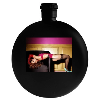 Jennifer Lopez Round Flask