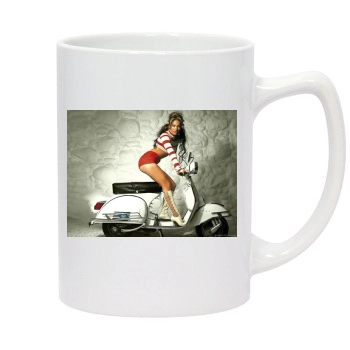 Jennifer Lopez 14oz White Statesman Mug