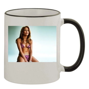 Jennifer Lopez 11oz Colored Rim & Handle Mug