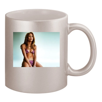 Jennifer Lopez 11oz Metallic Silver Mug