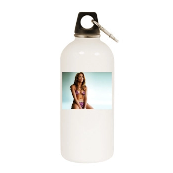 Jennifer Lopez White Water Bottle With Carabiner