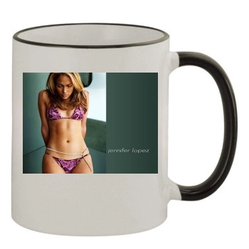 Jennifer Lopez 11oz Colored Rim & Handle Mug