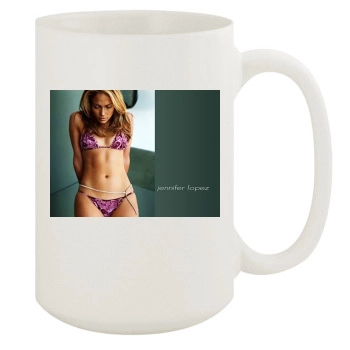 Jennifer Lopez 15oz White Mug