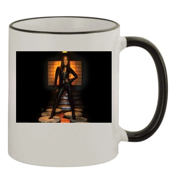 Jennifer Lopez 11oz Colored Rim & Handle Mug