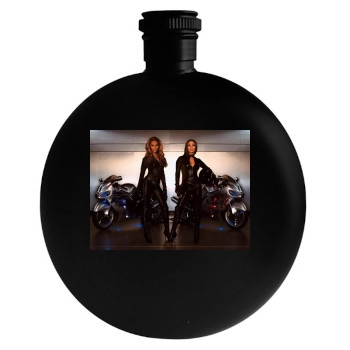 Jennifer Lopez Round Flask