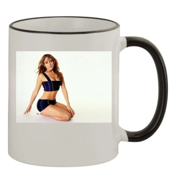 Jennifer Lopez 11oz Colored Rim & Handle Mug