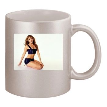 Jennifer Lopez 11oz Metallic Silver Mug