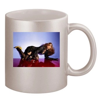 Jennifer Lopez 11oz Metallic Silver Mug