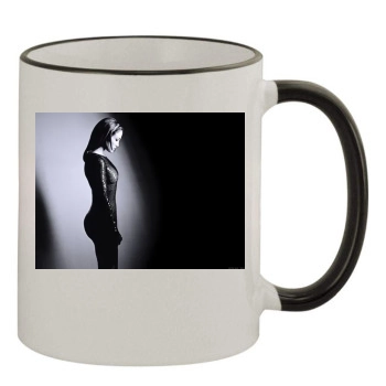 Jennifer Lopez 11oz Colored Rim & Handle Mug