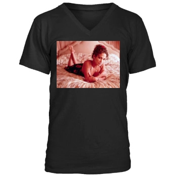 Jennifer Lopez Men's V-Neck T-Shirt