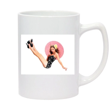 Jennifer Lopez 14oz White Statesman Mug