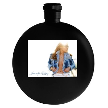 Jennifer Lopez Round Flask