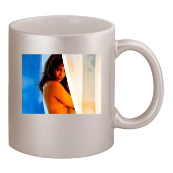 Jennifer Lopez 11oz Metallic Silver Mug