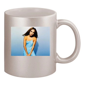 Jennifer Lopez 11oz Metallic Silver Mug