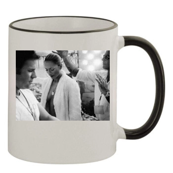 Jennifer Lopez 11oz Colored Rim & Handle Mug