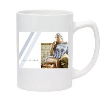 Jennifer Lopez 14oz White Statesman Mug