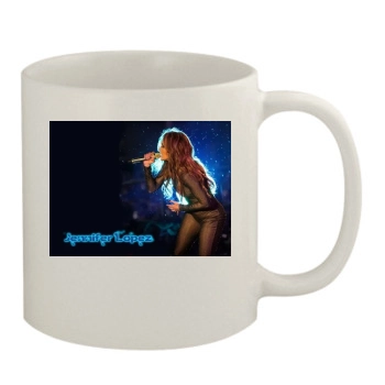 Jennifer Lopez 11oz White Mug