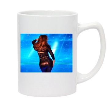 Jennifer Lopez 14oz White Statesman Mug