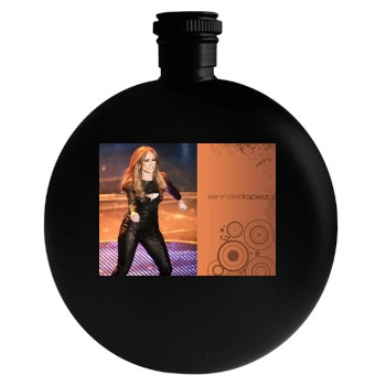 Jennifer Lopez Round Flask